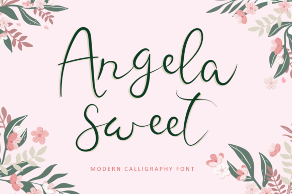 Angela Sweet: A Handwritten Font for Makers