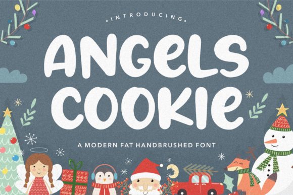 Angels Cookie: A Sweet Handwritten Font for Business