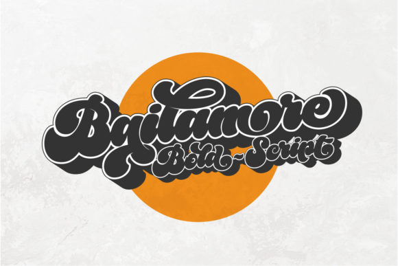 Bailamore: A Retro Handwritten Font for Web Design