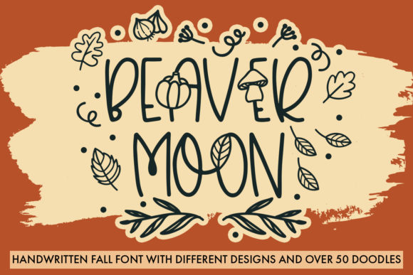Beaver Moon: A Quirky Handwritten Font for Small Business