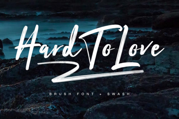 Hard to Love: A Relaxed Handwritten Font for Branding