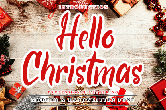Hello Christmas: A Handwritten Font for Digital Brands