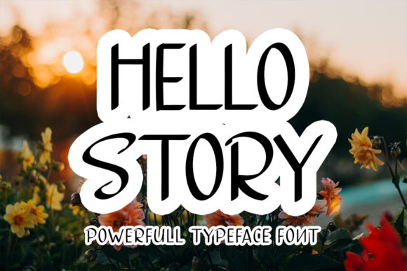 Hello Story: A Handwritten Font for Modern Web Design