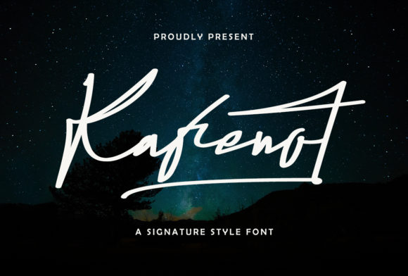 Kafenot: A Classy Script Font for Web Design