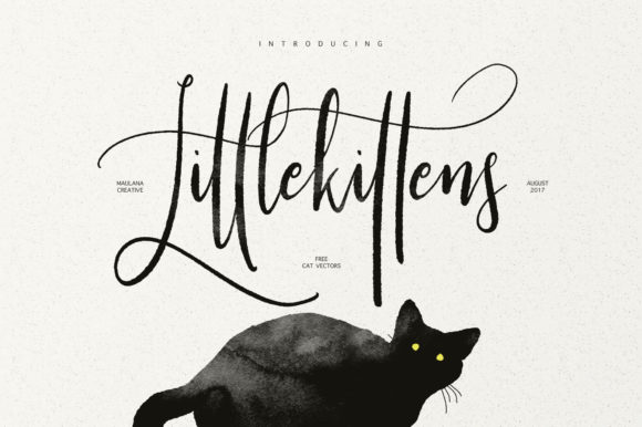 Little Kittens: A Delicate Script Font for Web Design