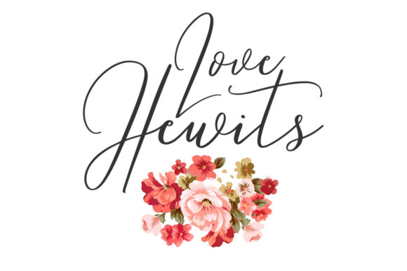 Love Hewits: A Romantic Script Font for Web Design