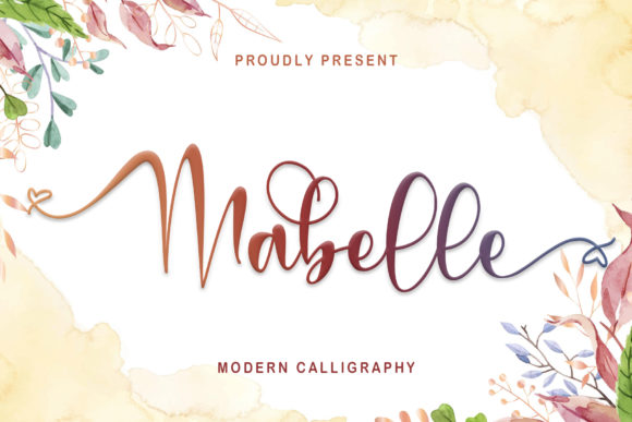 Mabelle Font Review: A Romantic Handwritten Typeface