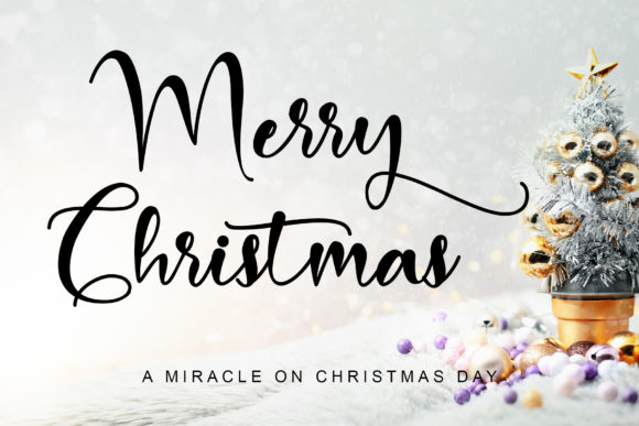 Merry Christmas Baby: A Charming Script Font for Your Brand