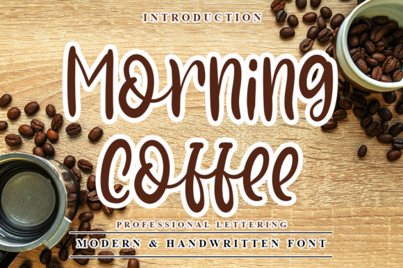 Morning Coffee: A Timeless Handwritten Font for Branding