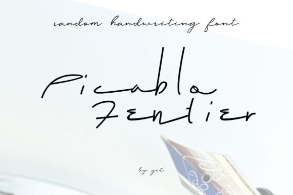 Picablo Fentier: A Handwritten Font for Branding