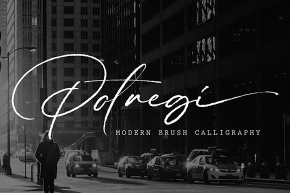 Potregi: A Sweet Cursive Font for Brand Identity