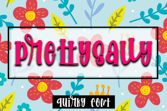 Prettysally: A Whimsical Handwritten Font for Editors