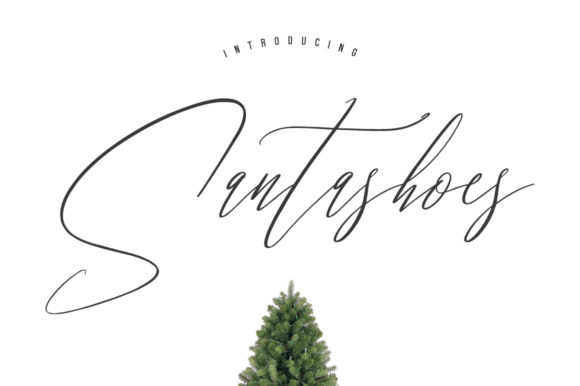Santashoes: A Charming Script Font for Your Brand