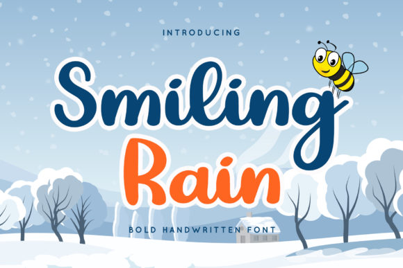 Smiling Rain: A Fresh Handwritten Font for Editorial Design