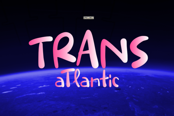 Trans Atlantic: A Playful Handwritten Font for Brands