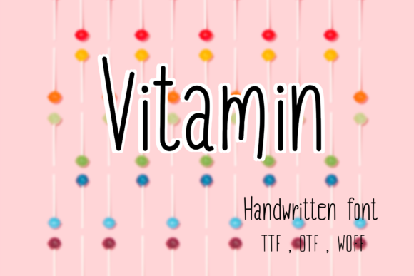 Vitamin: A Handwritten Font for Stronger Brand Identity